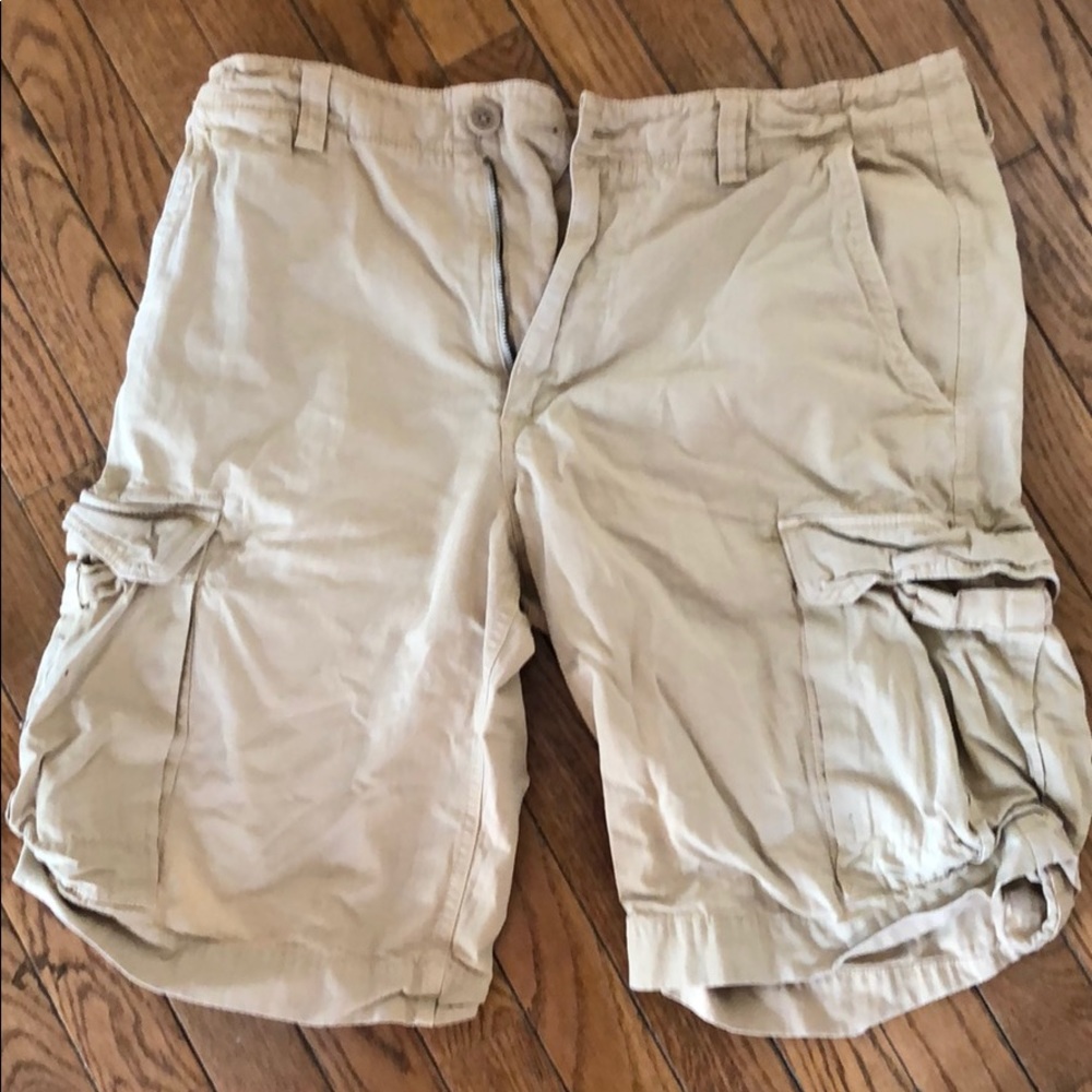 Banana Republic Relaxed Fit Khaki Shorts